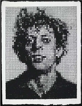 Chuck Close -&nbsp;Chuck Close Phil Crosshatch