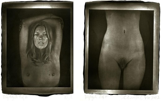 Chuck Close, Kate Diptych, 2012
Woodburytype, 14 x 11 inches
