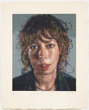 Chuck Close -&nbsp;Chuck Close Cecily