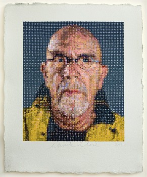 Chuck Close -&nbsp;Chuck Close Self-Portrait