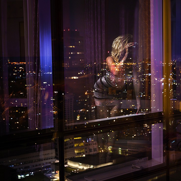 David Drebin, Big City Spy (Lightbox), 2013
Lightbox, 60 x 60 inches