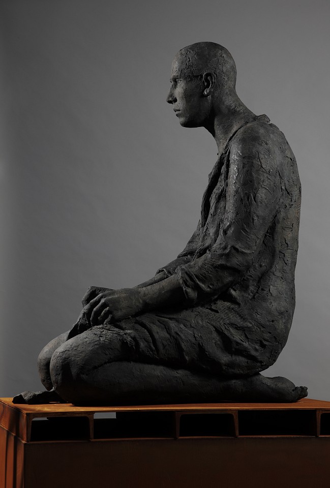 Hanneke Beaumont, Connected - Disconnected, Bronze #93, 2009
Bronze Sculpture, 45.7 x 20.1 x 36.6 inches