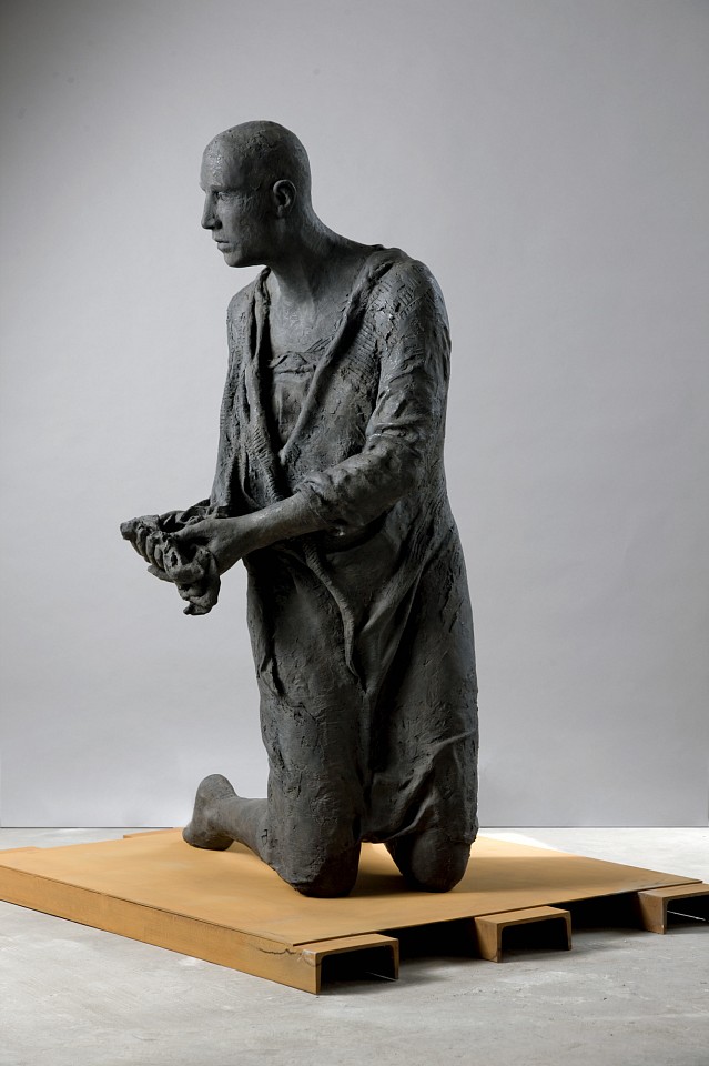 Hanneke Beaumont, Connected - Disconnected, Bronze #99, 2009
Bronze Sculpture, 60.25 x 30.75 x 34 inches