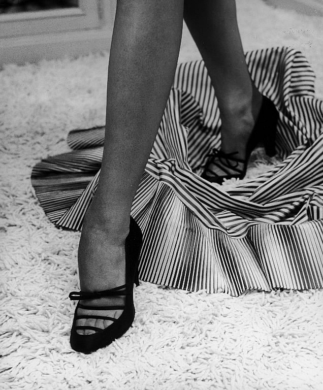 Nina Leen, New Shoes, 1948
Vintage Silver Gelatin Print, 13 1/4 x 10 3/4 inches