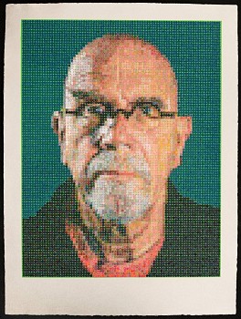 Chuck Close -&nbsp;Chuck Close Self-Portrait