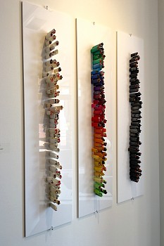 Work: Gilles Cenazandotti Briquets Triptych