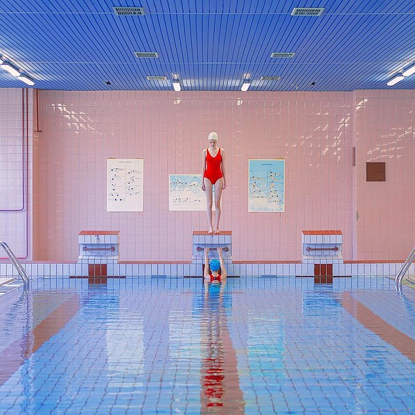 Maria Svarbova, Hidden Swimmer, 2018
Archival Pigment Print, 19.7 x 19.7 inches
27.6 x 27.6 inches
35.4 x 35.4 inches
47.2 x 47.2 inches
59.1 x 59.1 inches