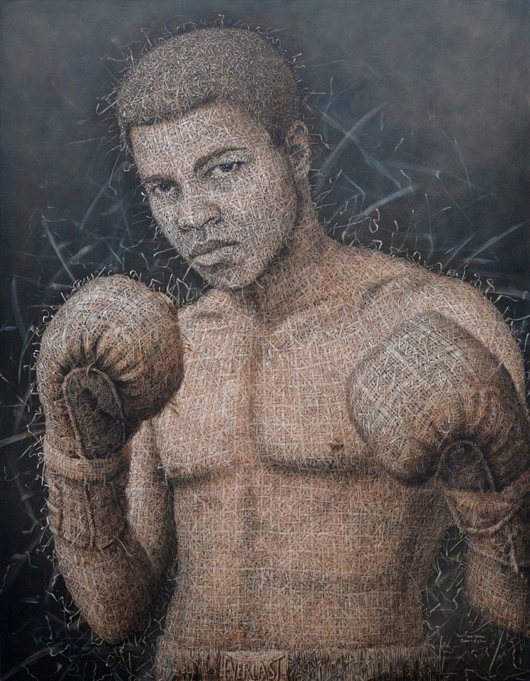 Alexi Torres, Muhammad Ali, 2012
Oil on Canvas, 108 x 84 in.