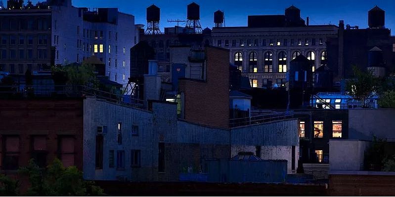 David Drebin, Gotham City, 2010
Lightbox, 60 x 60 in.