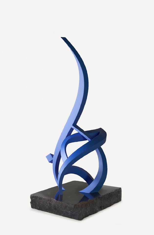 eL Seed, Love II, 2021
Stainless Steel Sculpture, 15 5/8 x 8 1/4 in.