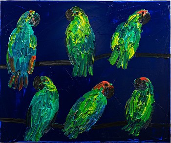 Hunt Slonem - Hunt Slonem Amazons Studio