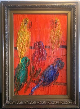 Hunt Slonem - Hunt Slonem Naranja I