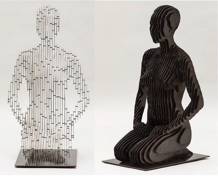 Julian Voss-Andreae, Black Onah, 2019
Bronze Sculpture, 39 x 25 x 21 in.