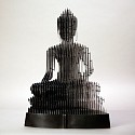 Julian Voss-Andreae, Small Black Buddha
2021, Black Oxidized Stainless Steel (304 Grade)