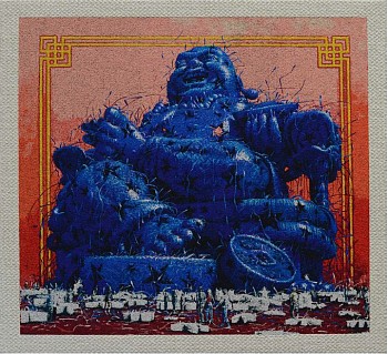 Work: Alexi Torres Blue Buddha