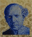 Alexi Torres, Picasso
2021, Thread on Gold Fabric