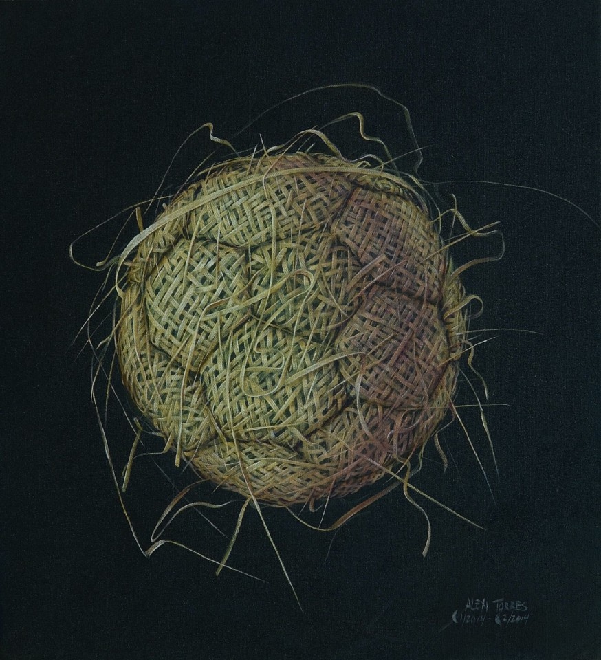 Alexi Torres, Soccer Ball, 2014
Original Oil on Canvas, 25 x 23 in.