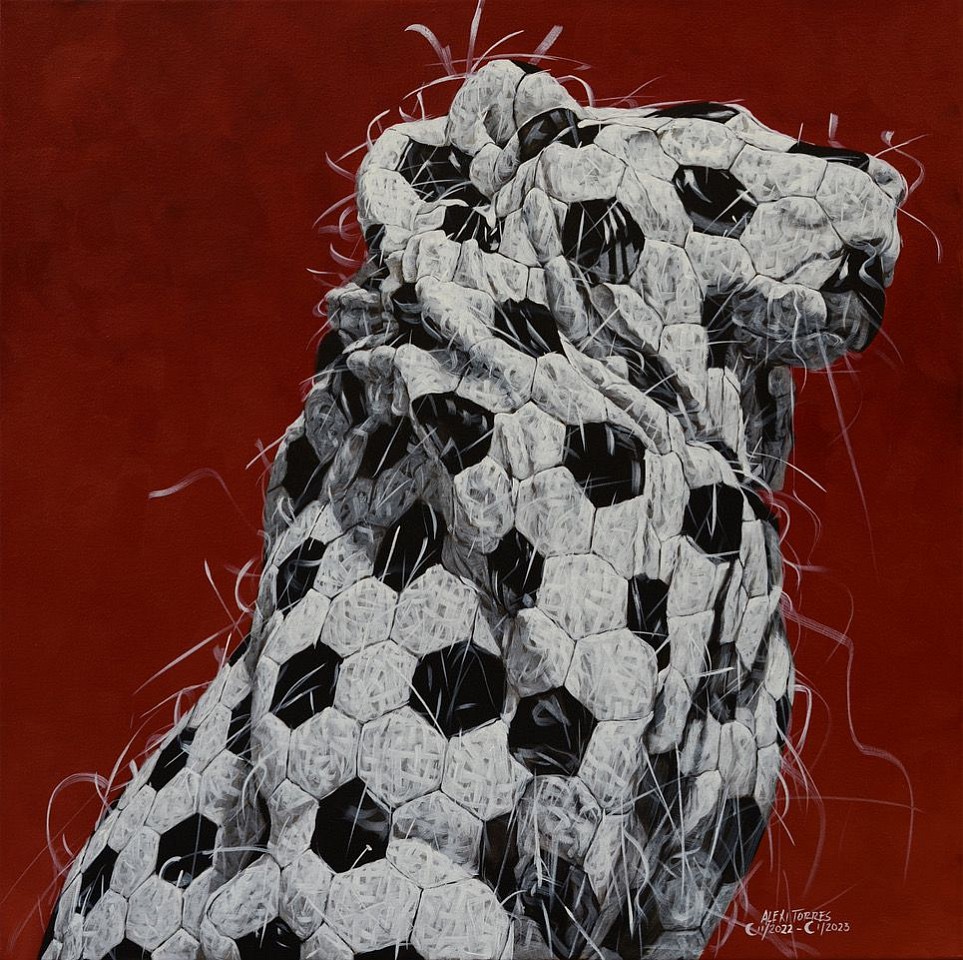 Alexi Torres, The King, 2023
Original Oil on Canvas, 30 x 30 in.