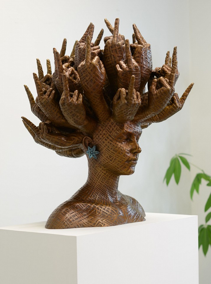 Alexi Torres, Unbrainwashable, 2023
Bronze Sculpture, 28 x 24 x 26 in.