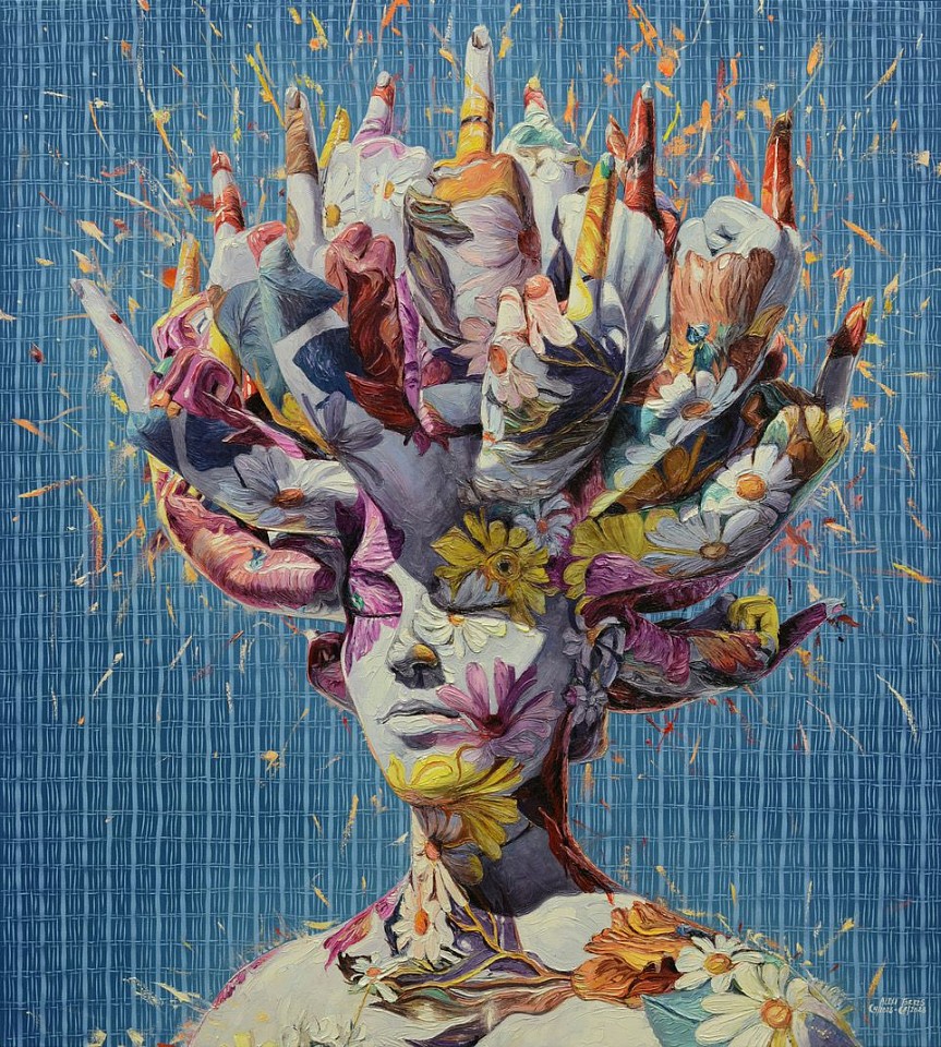 Alexi Torres, Beautiful Mind, 2023
Original Oil on Canvas, 60 x 54 in.