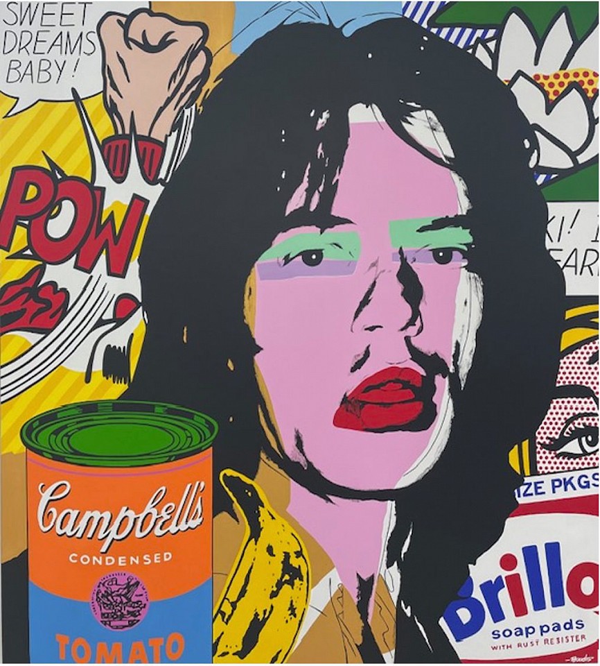 Guy Boudro, Jagger, 2023
Acrylic on Canvas, 62 x 62 in.
