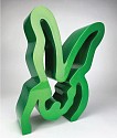 Hunt Slonem, Landric
2023, Powder Coated Aluminum Sculpture
