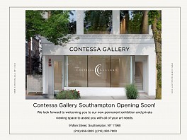 News: Contessa Gallery Announces Major Landmark 7,000 Square Foot Gallery Space in Southampton Village, May 24, 2024 - EIN PRESSWIRE