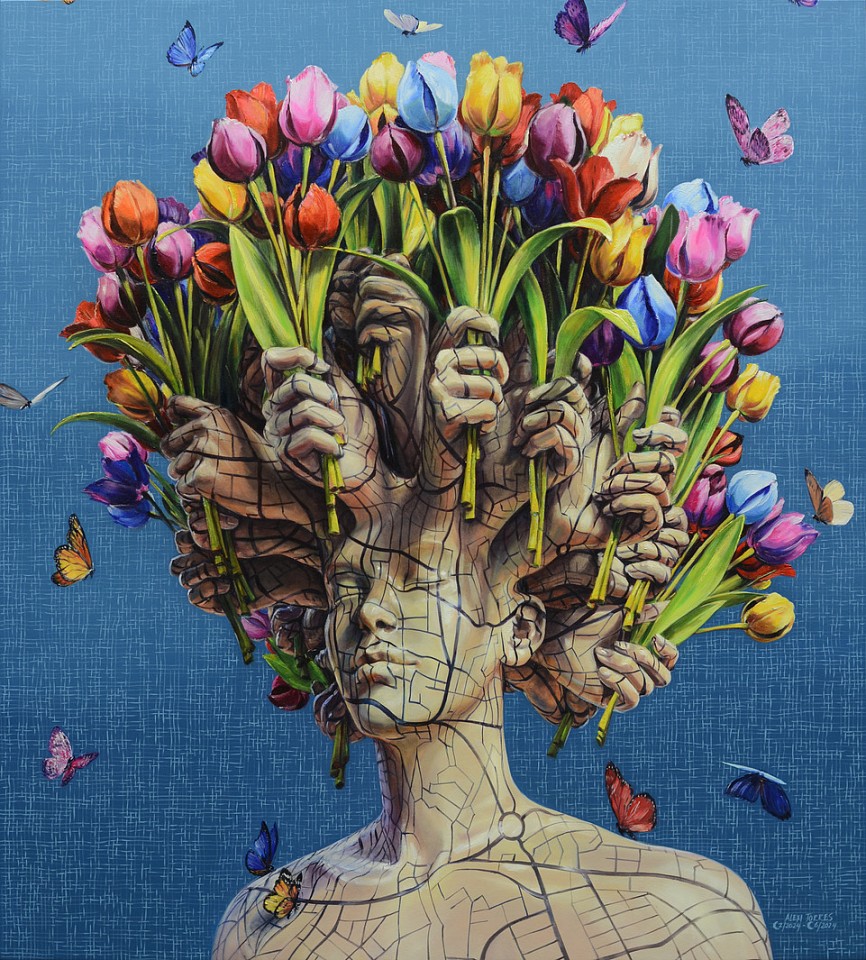 Alexi Torres, Spring in The City, 2024
Original Oil on Canvas, 60 x 54 in.