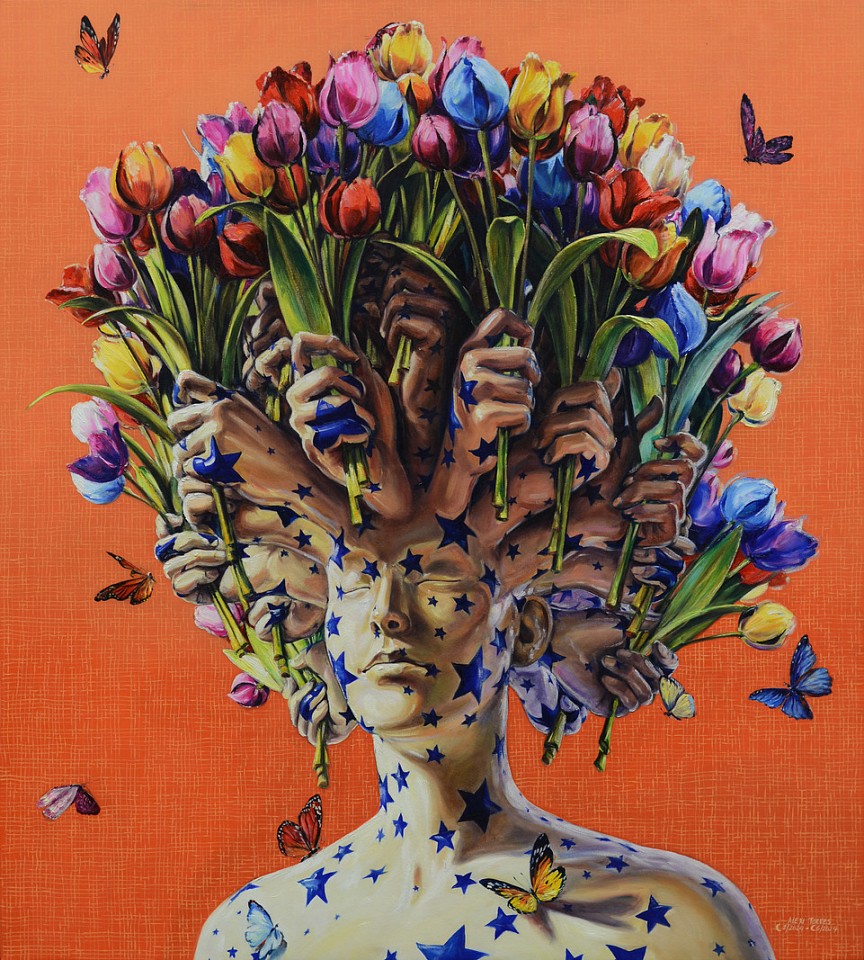 Alexi Torres, Universal Mind, 2024
Original Oil on Canvas, 60 x 54 in.