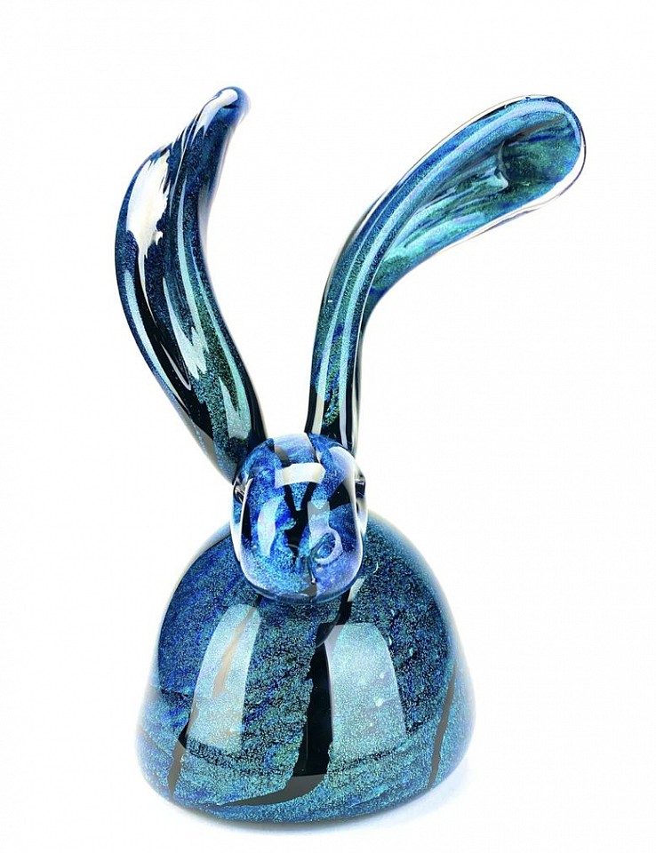 Hunt Slonem, Astralis XXV, 2023
Blown Glass Sculpture, 10 x 5 1/2 x 6 in.