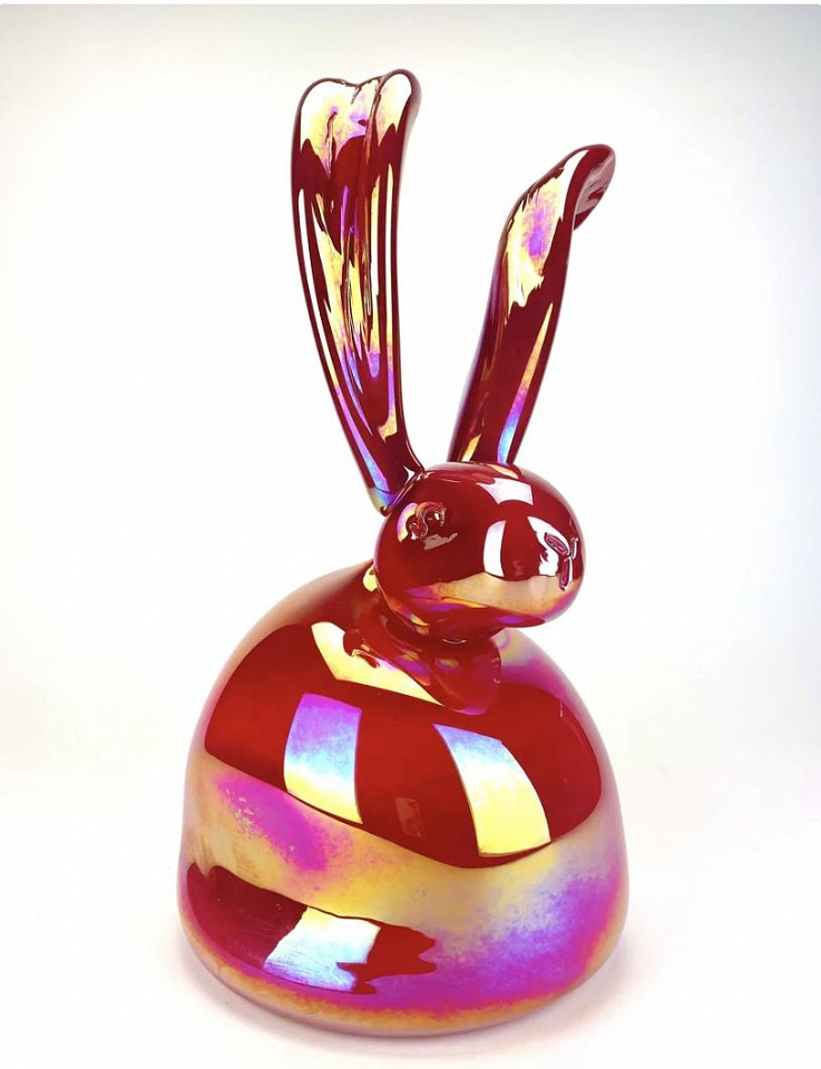 Hunt Slonem, Angelica, 2023
Blown Glass Sculpture, 15 x 10 x 8 1/2 in.