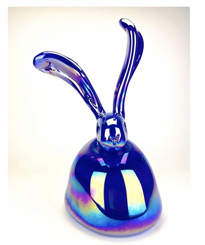 Hunt Slonem, Haploid, 2023
Blown Glass Sculpture, 15 1/2 x 10 x 8 1/2 in.