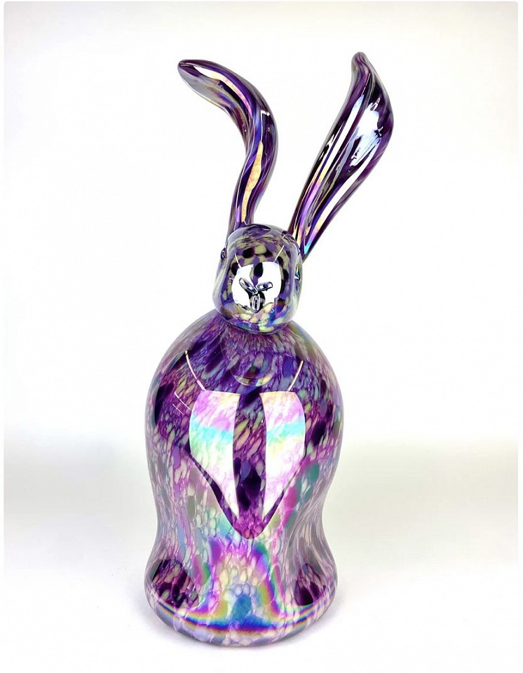 Hunt Slonem, Cattleya X, 2024
Blown Glass Sculpture, 16 x 7 x 7 in.