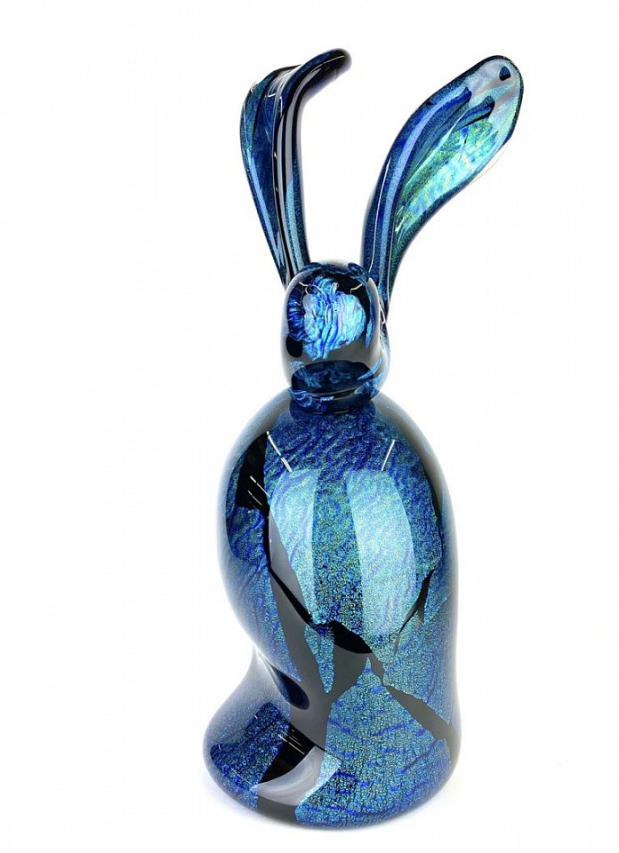 Hunt Slonem, Astralis XXXVII, 2024
Blown Glass Sculpture, 18 x 8 x 6 1/2 in.