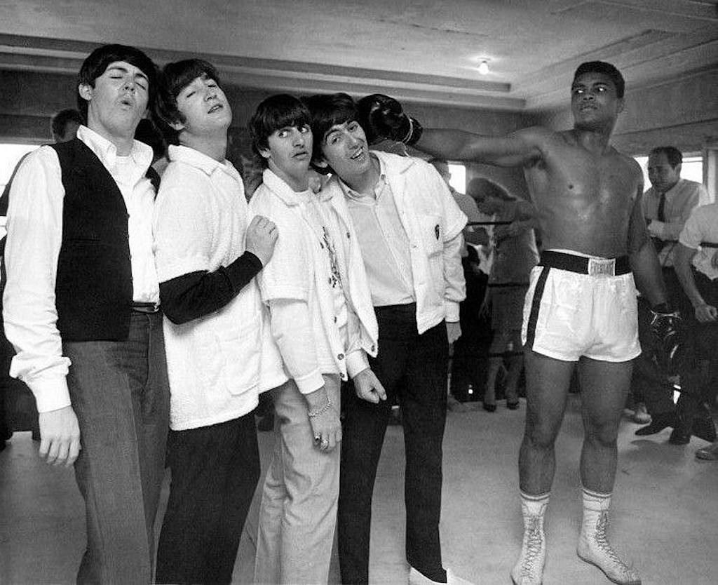 Harry Benson, Beatles Ali Hits George Miami, 1964
Archival Pigment Print, 40 x 50 in.