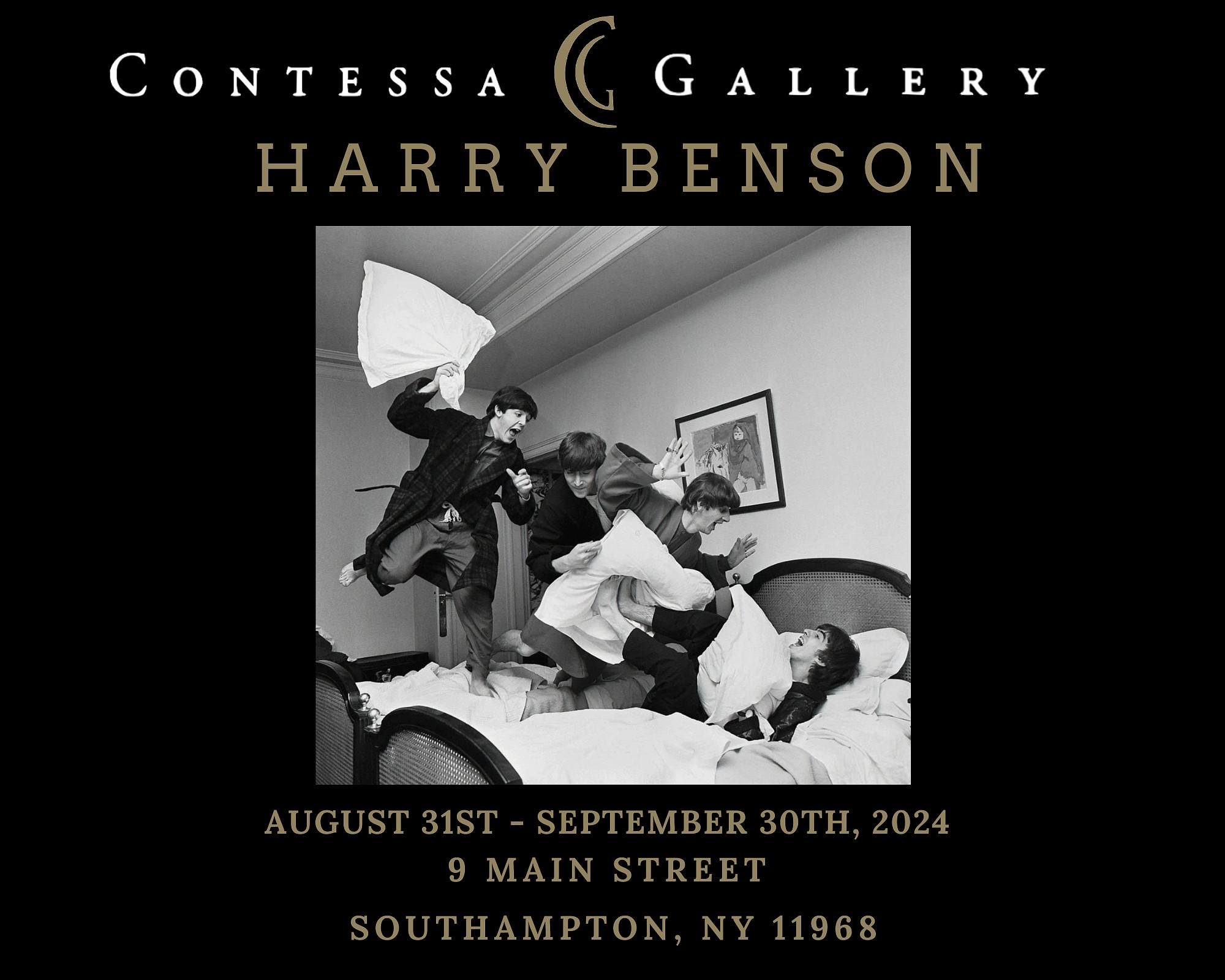 PRESS RELEASE: Through the Lens of History: The Iconic Photography of Harry Benson , Aug 31 - Sep 30, 2024