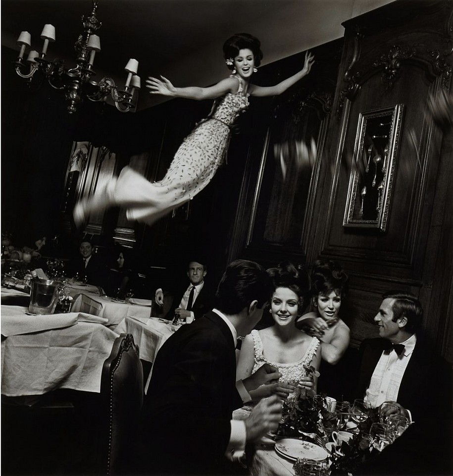 Melvin Sokolsky, Side Kick, Paris, 1965
Platinum Print, 30 x 30 in.