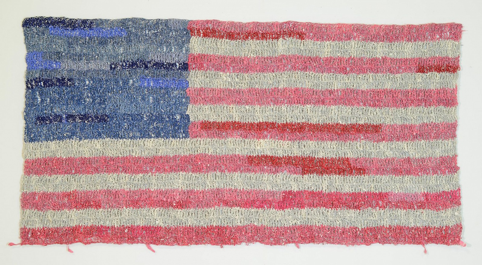 Julie Miller, One Nation, 2024
Crocheted Paper from Constitutional Law Treatise, 36 1/2 x 64 in.