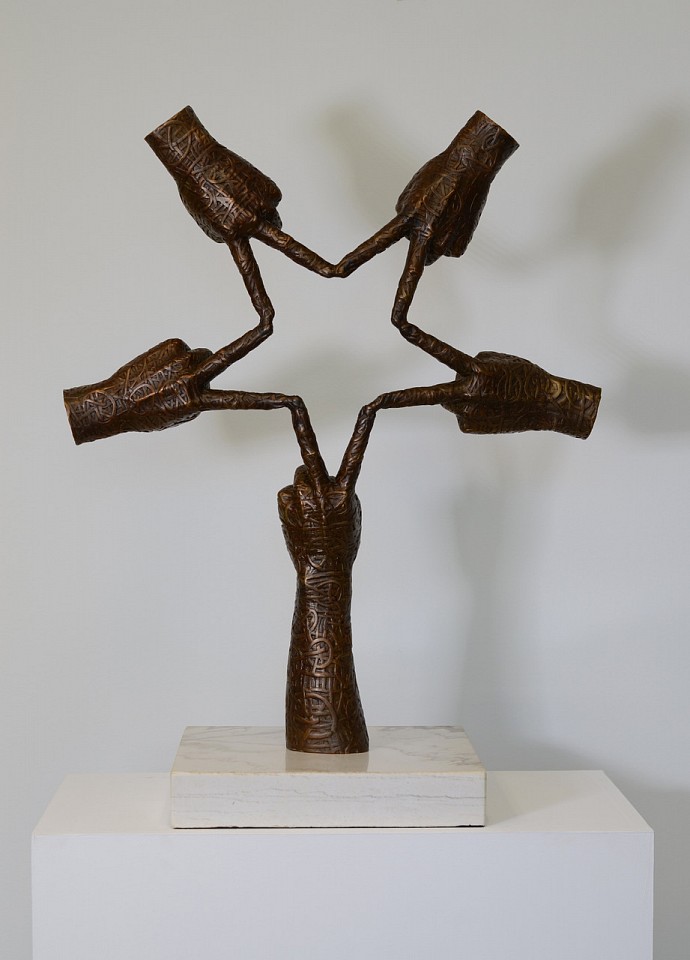 Alexi Torres, Peace Star, 2024
Bronze Sculpture, 32 x 24 x 13 1/2 in.