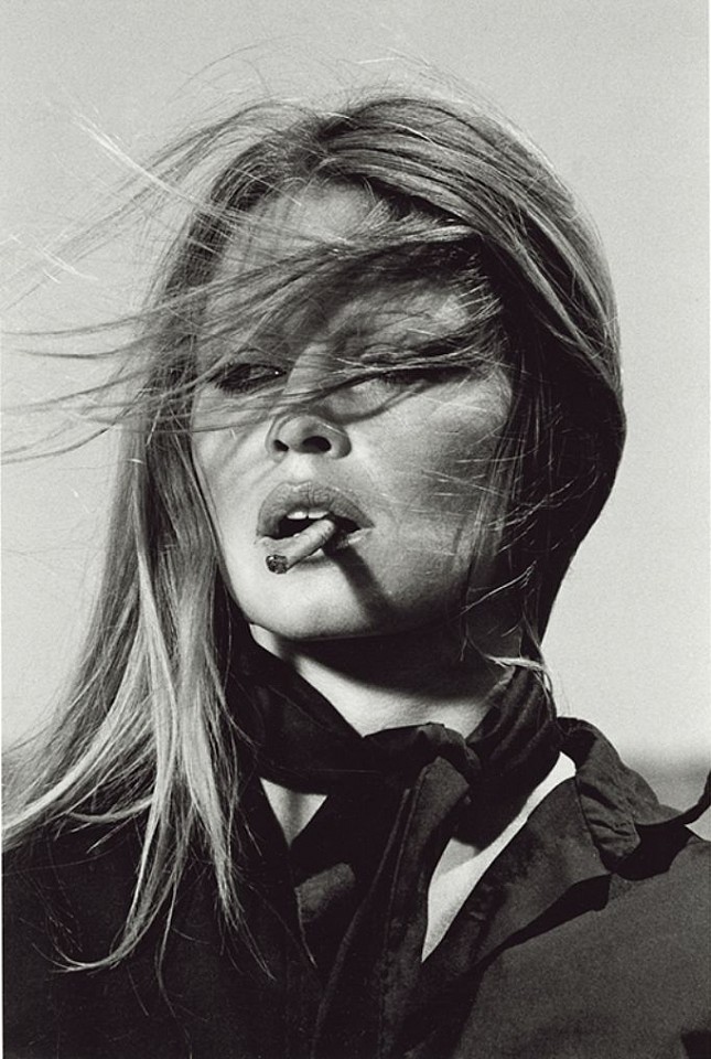 Terry O&#039;Neill, Brigitte Bardot With Cigar, Spain, 1971
Silver Gelatin Fine Art Archival Print, 75 1/2 x 51 1/2 in.