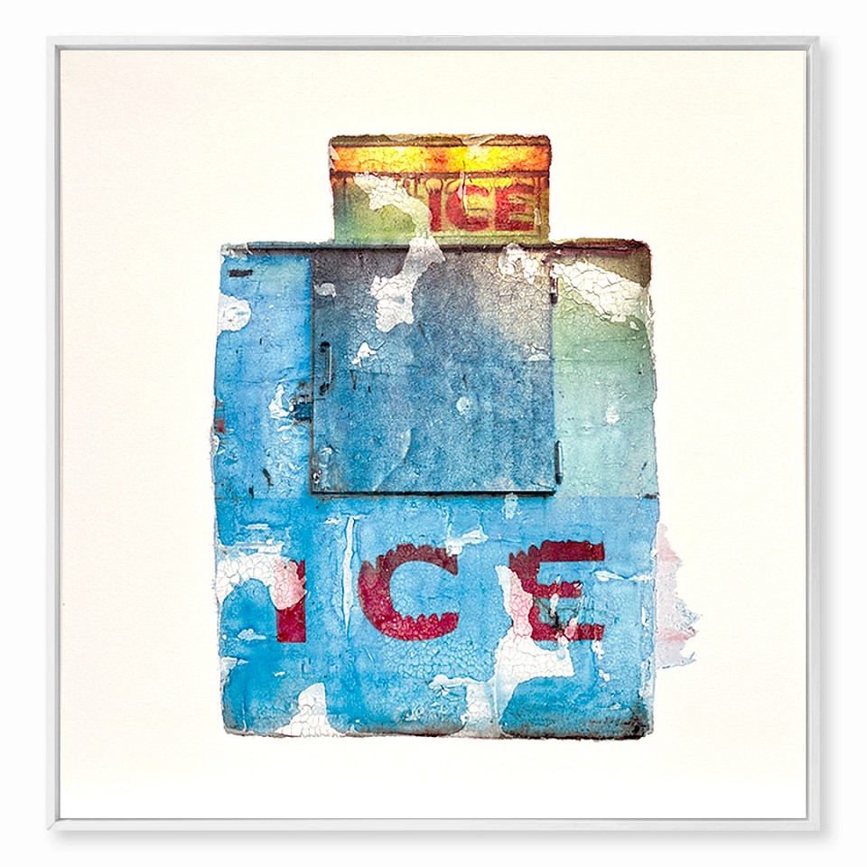 Ali Eckert, Ice, 2022
Original Mixed Media on Canvas, 33 x 33 in.