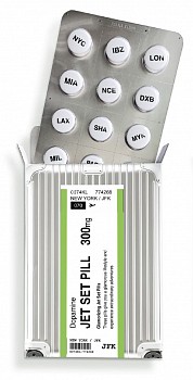 Work: Diana Korn Jet Set Pill