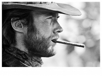 Lawrence Schiller -&nbsp;Lawrence Schiller Close-up of  Clint Eastwood