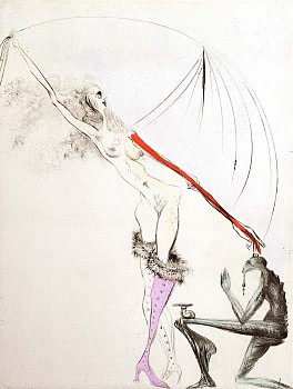 Salvador Dali - Salvador Dali Venus In Furs: The Purple Boot