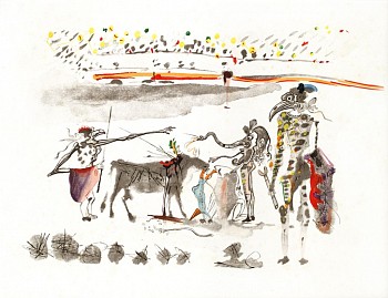 Salvador Dali -&nbsp;Salvador Dali Surrealistic Bullfight Suite: The Parrots