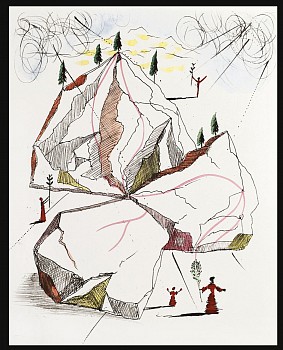Salvador Dali -&nbsp;Salvador Dali Mao Tse-Toung Suite: Mountain Of Peace
