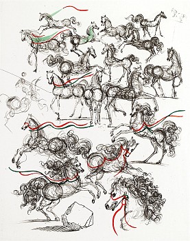 Salvador Dali -&nbsp;Salvador Dali Mao Tse-Toung Suite: Horses