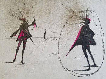 Salvador Dali -&nbsp;Salvador Dali Individual: Salut A Mephisto