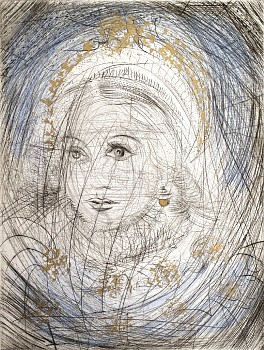 Salvador Dali -&nbsp;Salvador Dali Individual: Portrait of Marguerite