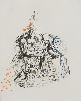 Salvador Dali -&nbsp;Salvador Dali Fantomes: Suitor and Queen